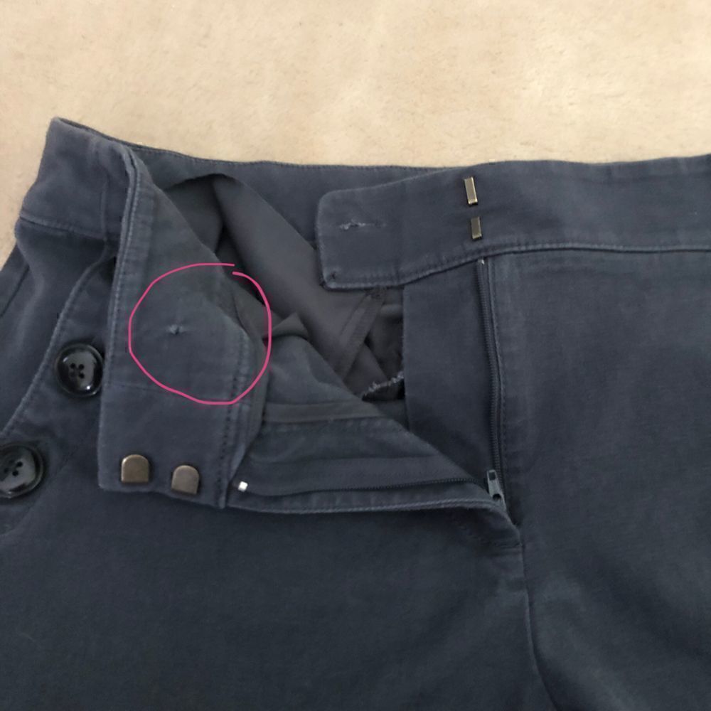 LOFT Sailor Style Cropped Pants - Picture 10 of 10
